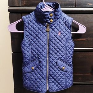 Purple From Joules Child Vest